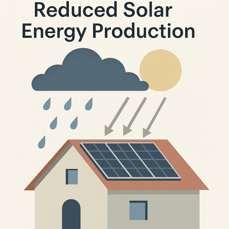 Effects of Rain on Solar performance